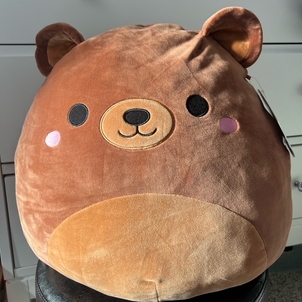 Squishmallows 16” Brown Bear Omar